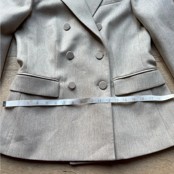 ALTUZARRA ✨STUNNING ✨ NEW ✨Indiana Tan Blazer Wool Sz 42 madeItaly pricefirm!